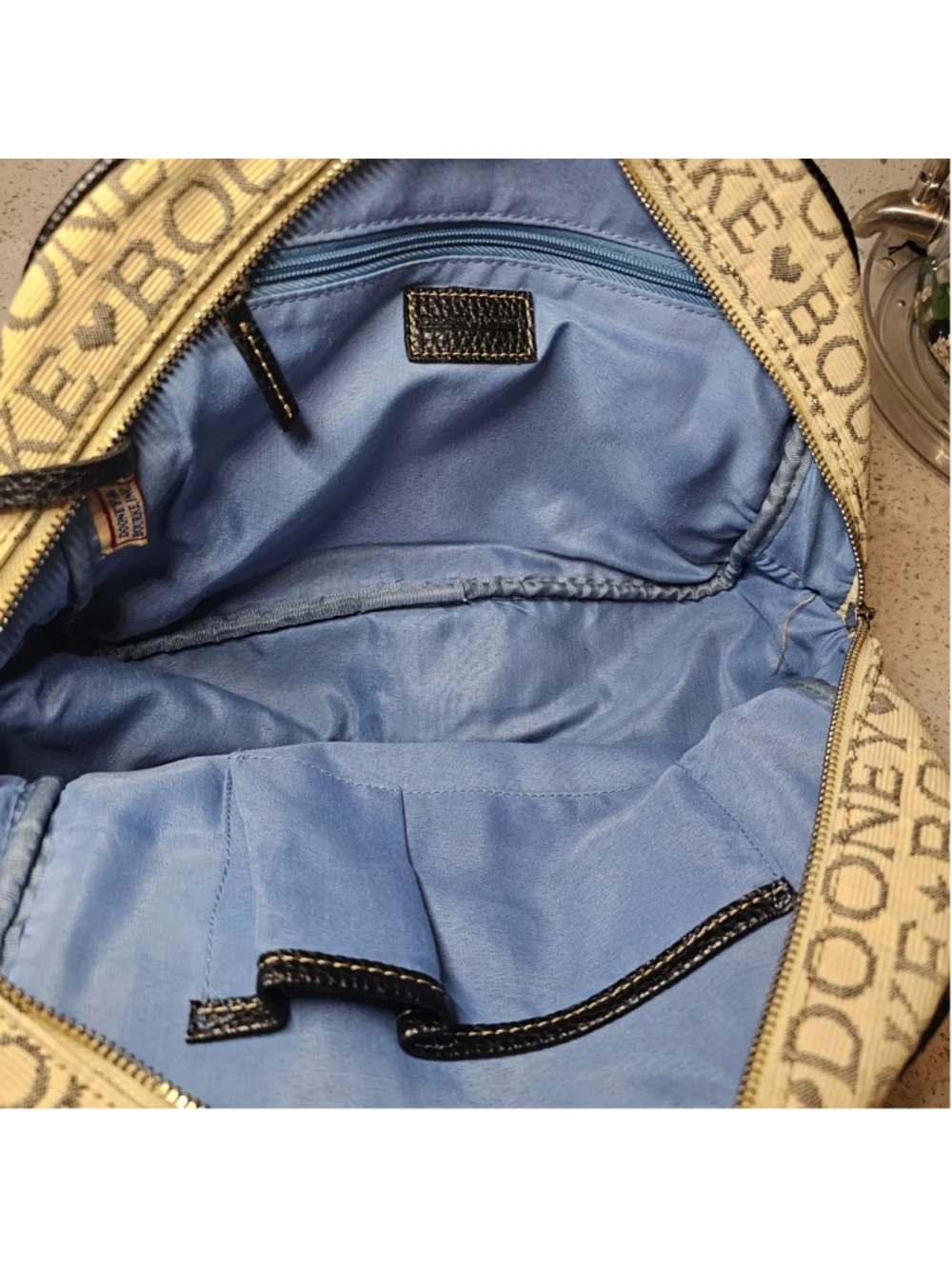 Dooney & Bourke Signature Monogram Satchel Bag